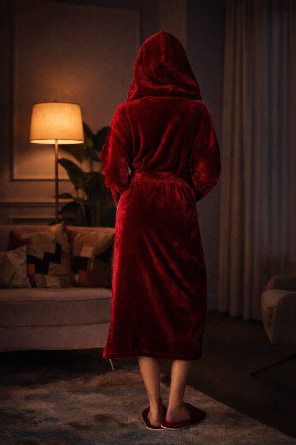 smooth robe fabric close up texture